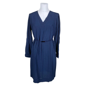 Unisex Caroll - Schiffon dress, size 38 - Blue (1)