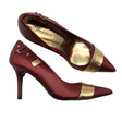 Unisex Werner - Evening high heels, size 37 - Wine red ()