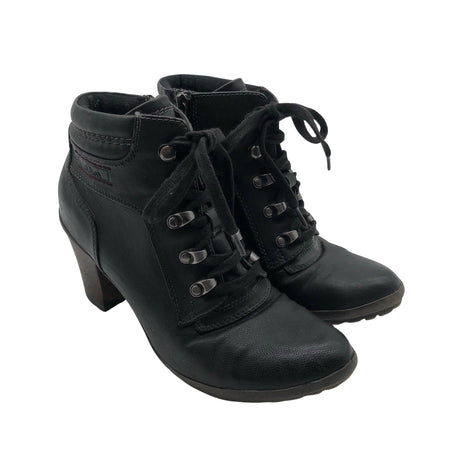 Unisex s.Oliver - Ankle boots, size 38 - Black (2)