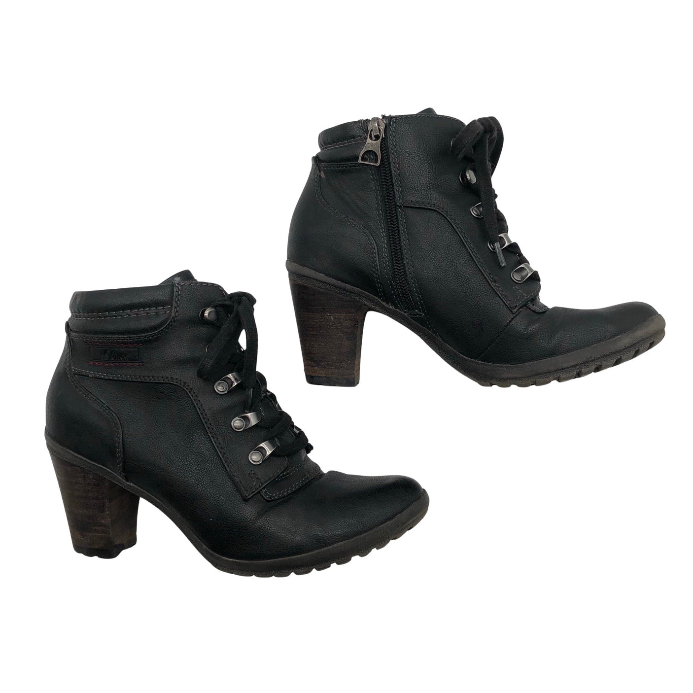 Unisex s.Oliver - Ankle boots, size 38 - Black (1)