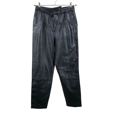 Unisex Design Airamo - Leather pants, size 38 - Black ()
