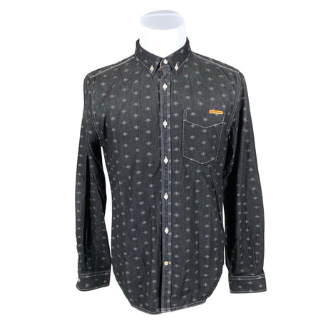 Unisex Superdry - Collared shirt, size M - Gray ()