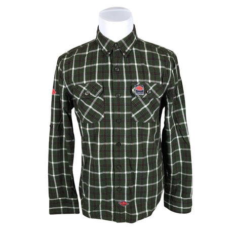 Unisex Superdry - Collared shirt, size L - Green ()