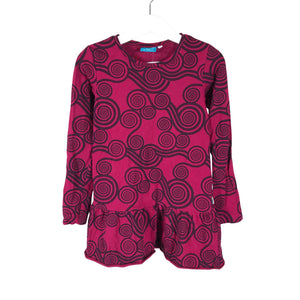 Unisex me&i - Tricot dress, size 110 - 116 - Violet (1)