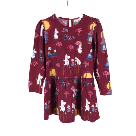 Unisex Martinex - Tricot dress, size 110 - 116 - Wine red ()