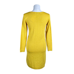 Unisex Alpa - Knit dress, size 34 - Yellow (2)