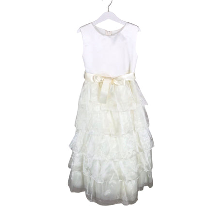 Unisex Crayon Kids - Party dress, size 122 - 128 - White ()