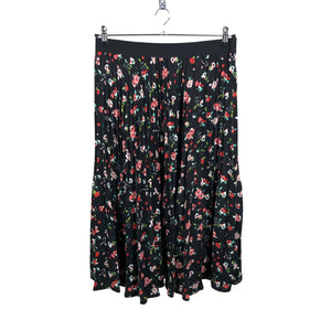 Unisex Per Una by Marks & Spencer - Fabric skirt, size 42 - Black (1)