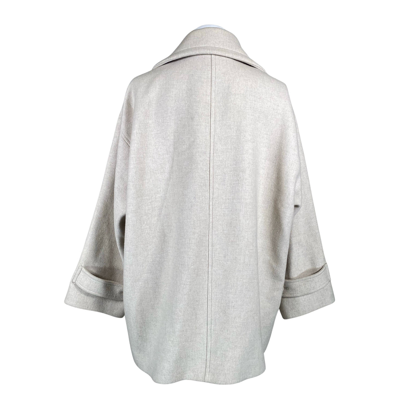 Unisex Massimo Dutti - Wool coat, size 40 - Beige (2)