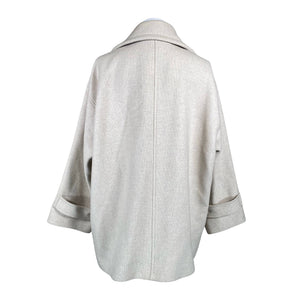 Unisex Massimo Dutti - Wool coat, size 40 - Beige (2)