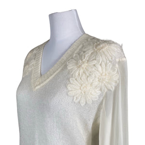 Unisex Twinset - Sweater, size 40 - White (3)