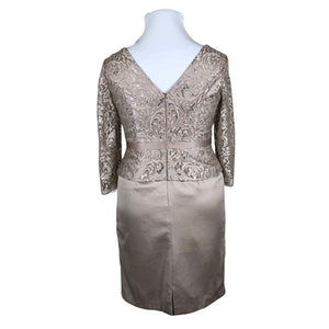 Unisex Sonia Pena - Party dress, size 42 - Beige (2)