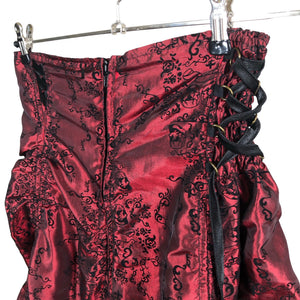 Unisex Spin Doctor - Fabric skirt, size 38 - Wine red (2)