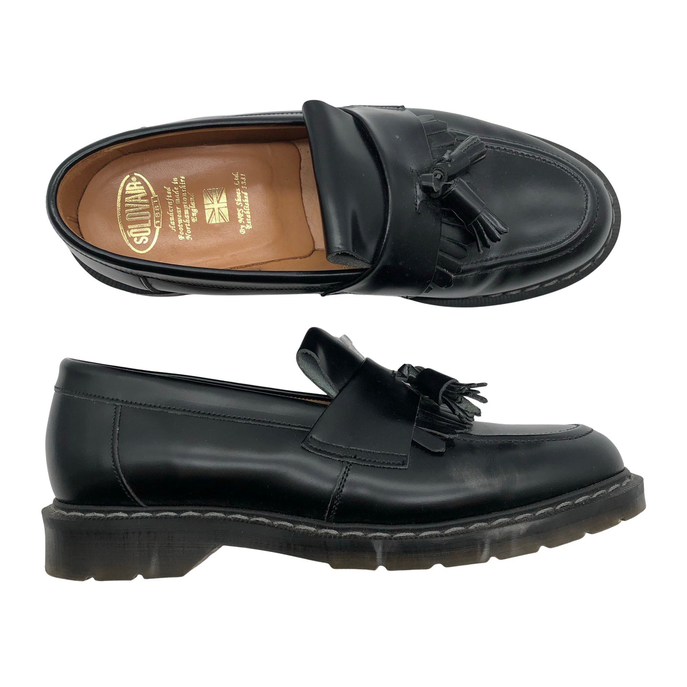 Unisex Solovair - Loafers, size 40 - Black (1)
