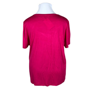 Unisex Essentials by Stockmann - Short-sleeved blouse, size 42 - Pink (2)