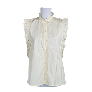 Unisex Samsoe&Samsoe - Top, size 38 - Natural white (1)