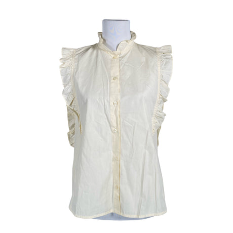 Unisex Samsoe&Samsoe - Top, size 38 - Natural white ()
