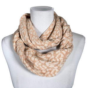 Unisex Kaino - Circle scarf, size Midi - Light pink (1)