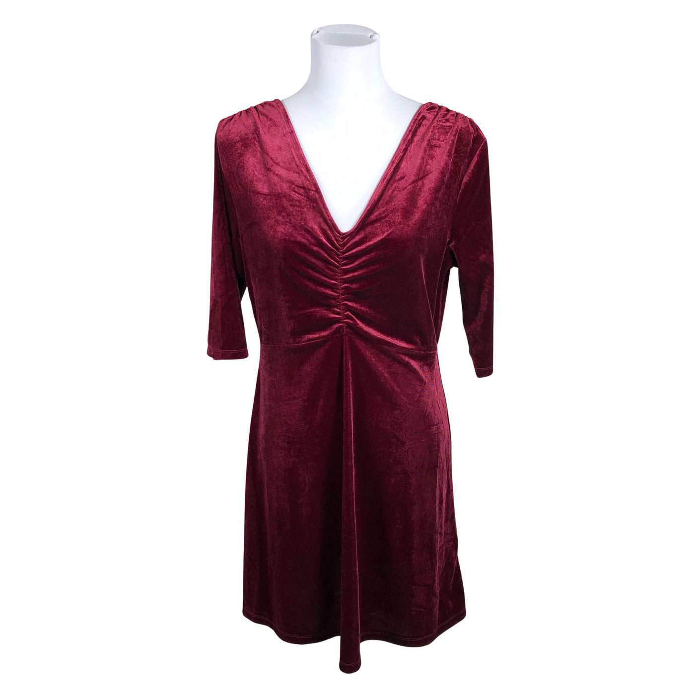 Unisex TEX - Party dress, size 40 - Wine red (1)
