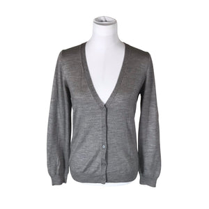 Unisex Uniqlo - Cardigan, size 38 - Gray (1)