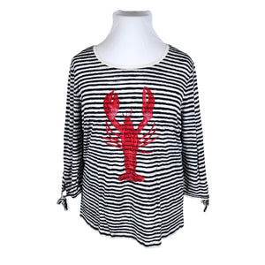 Unisex Comma - Tricot shirt, size 42 - Blue (1)