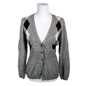 Unisex Global - Cardigan, size 38 - Gray (1)