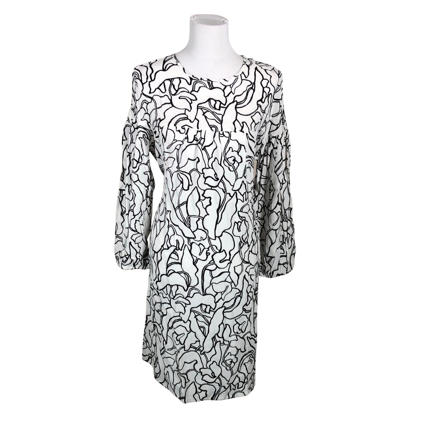 Unisex Nanso - Schiffon dress, size 38 - White (1)