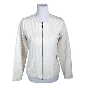 Unisex Soyaconcept - Sweat jacket, size 36 - Natural white (1)