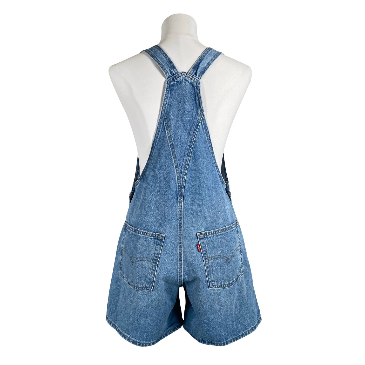 Unisex Levi's - Short overalls, size 34 - Blue (2)
