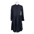 Unisex Metsola - Schiffon dress, size 34 - Black ()