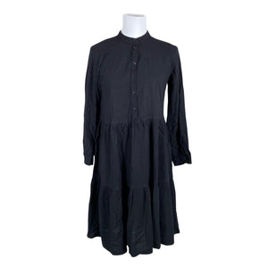 Unisex Metsola - Schiffon dress, size 34 - Black (1)