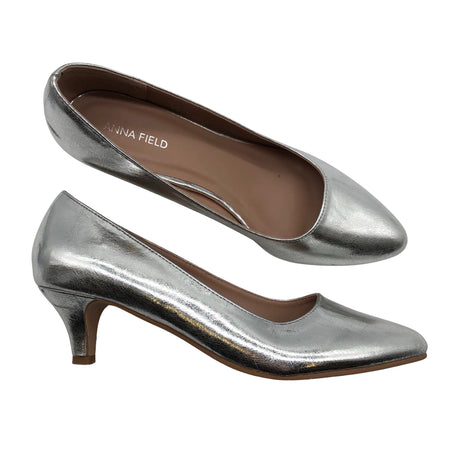 Unisex Anna Field - Evening high heels, size 39 - Silver ()