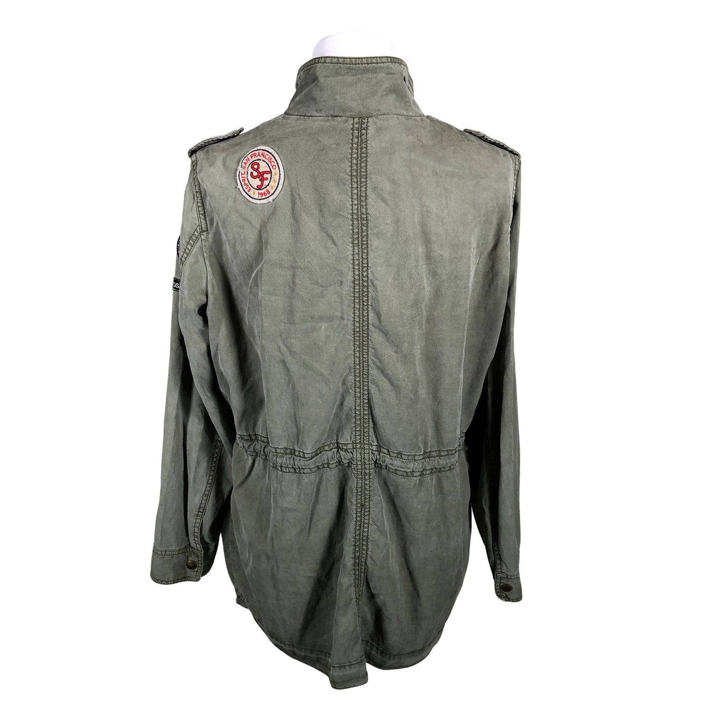 Unisex Esprit - Outdoor jacket, size 40 - Green (2)