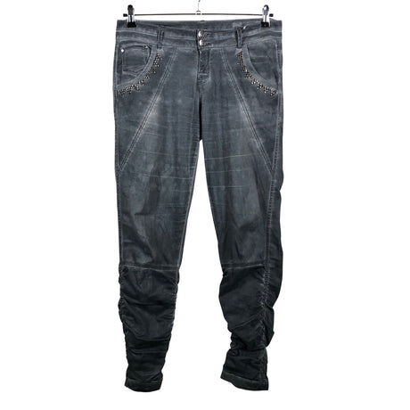 Unisex Cream - Slacks, size 40 - Gray ()