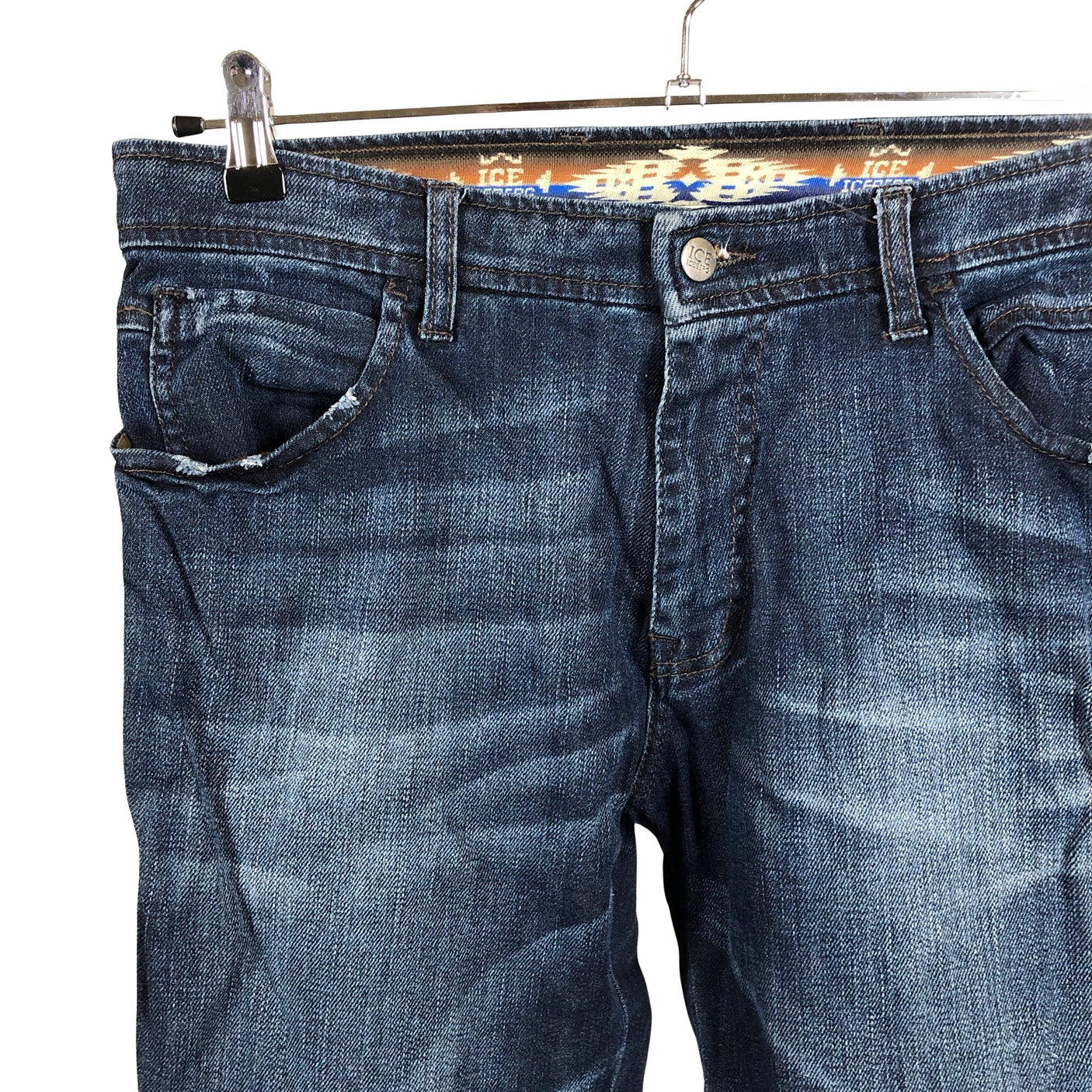 Unisex Iceberg - Jeans, size L - Blue (3)