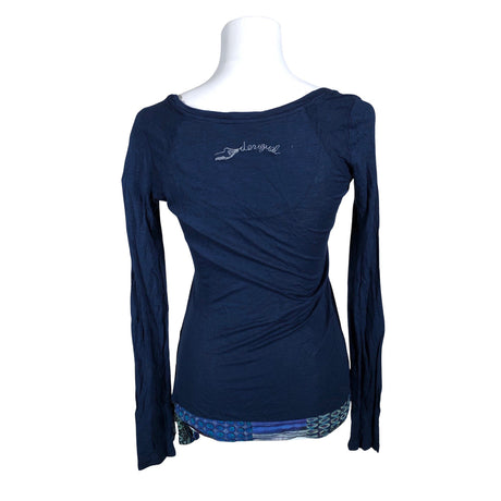 Unisex Desigual - Tricot shirt, size 36 - Blue (2)