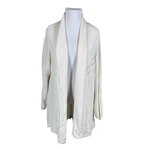 Unisex Adrienne Vittadini - Cardigan, size 44 - White (1)