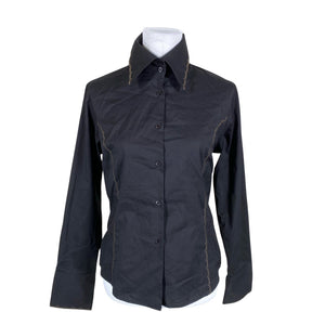 Unisex Sand - Collared shirt, size 40 - Black (1)