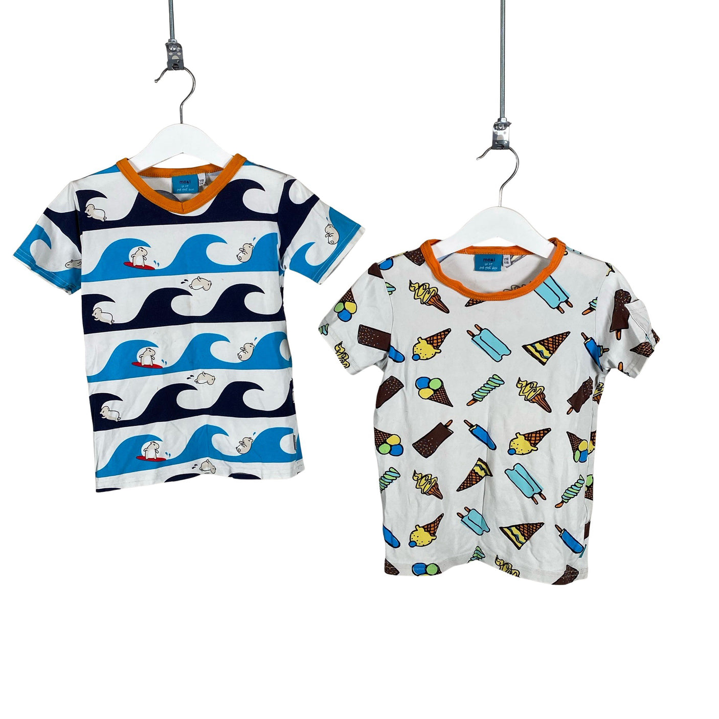 Unisex me&i - T-shirt, size 110 - 116 - White (1)