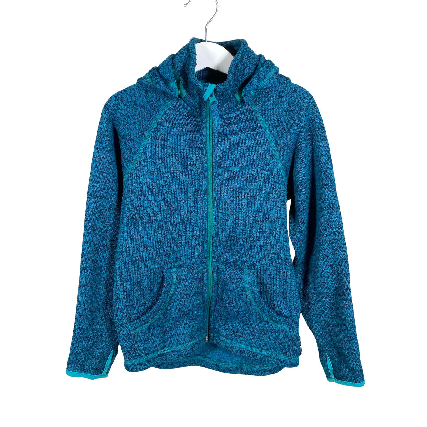 Unisex Polarn O. Pyret - Fleece jacket, size 110 - 116 - Blue (1)