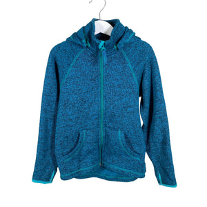 Unisex Polarn O. Pyret - Fleece jacket, size 110 - 116 - Blue (1)