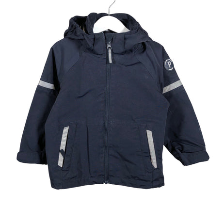 Unisex Polarn O. Pyret - Spring/Fall jacket, size 92 - 98 - Blue ()