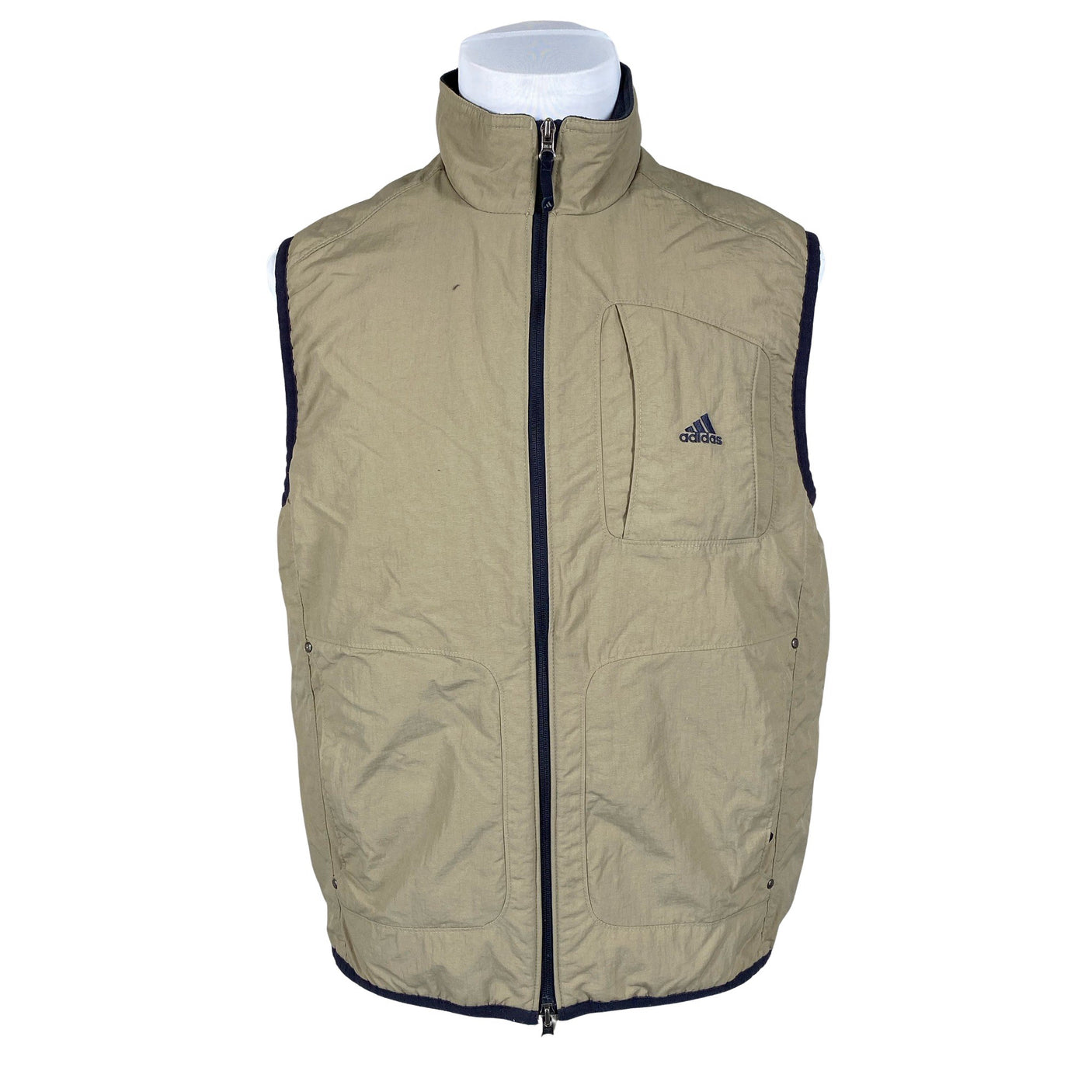 Unisex Adidas - Outdoor vest, size L - Brown (1)