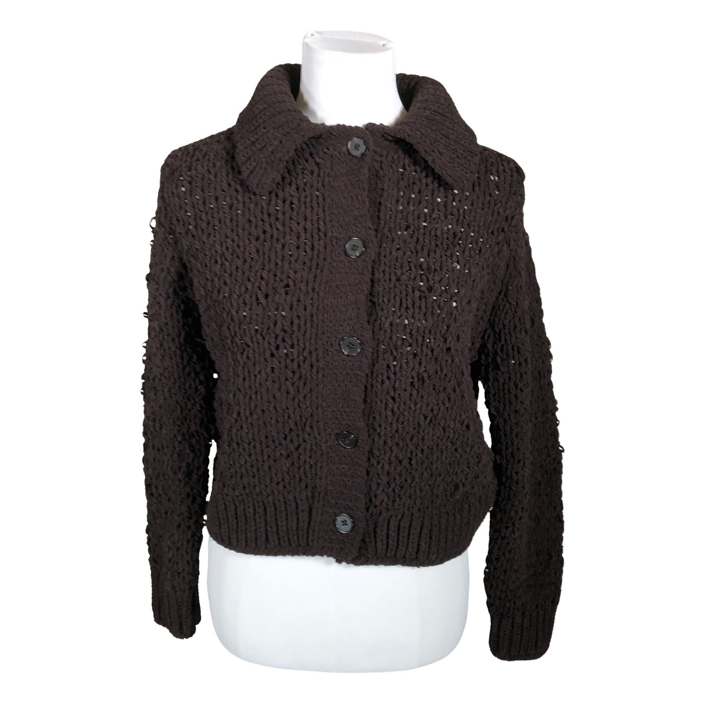 Unisex Marc O'Polo - Cardigan, size 38 - Brown (1)
