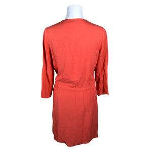 Unisex Theory - Schiffon dress, size 38 - Pink (2)