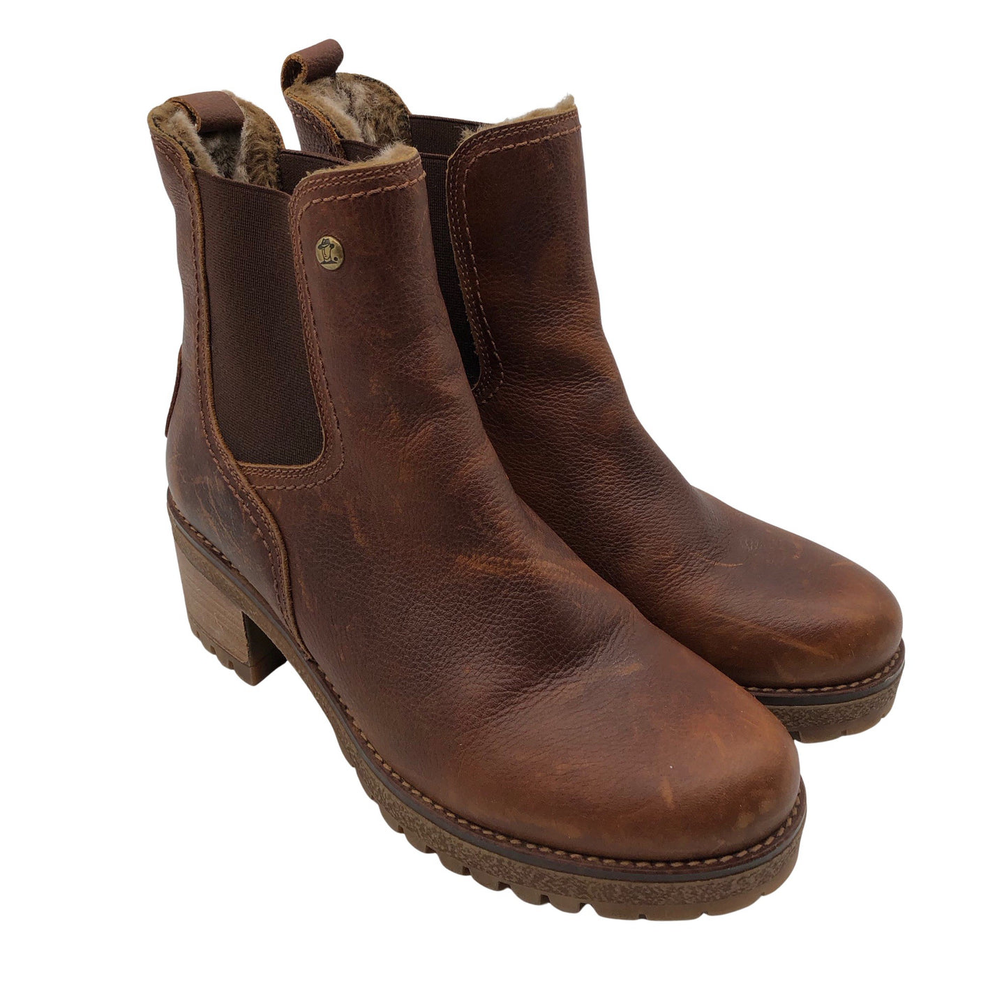 Unisex Panama Jack - Ankle boots, size 39 - Brown (3)