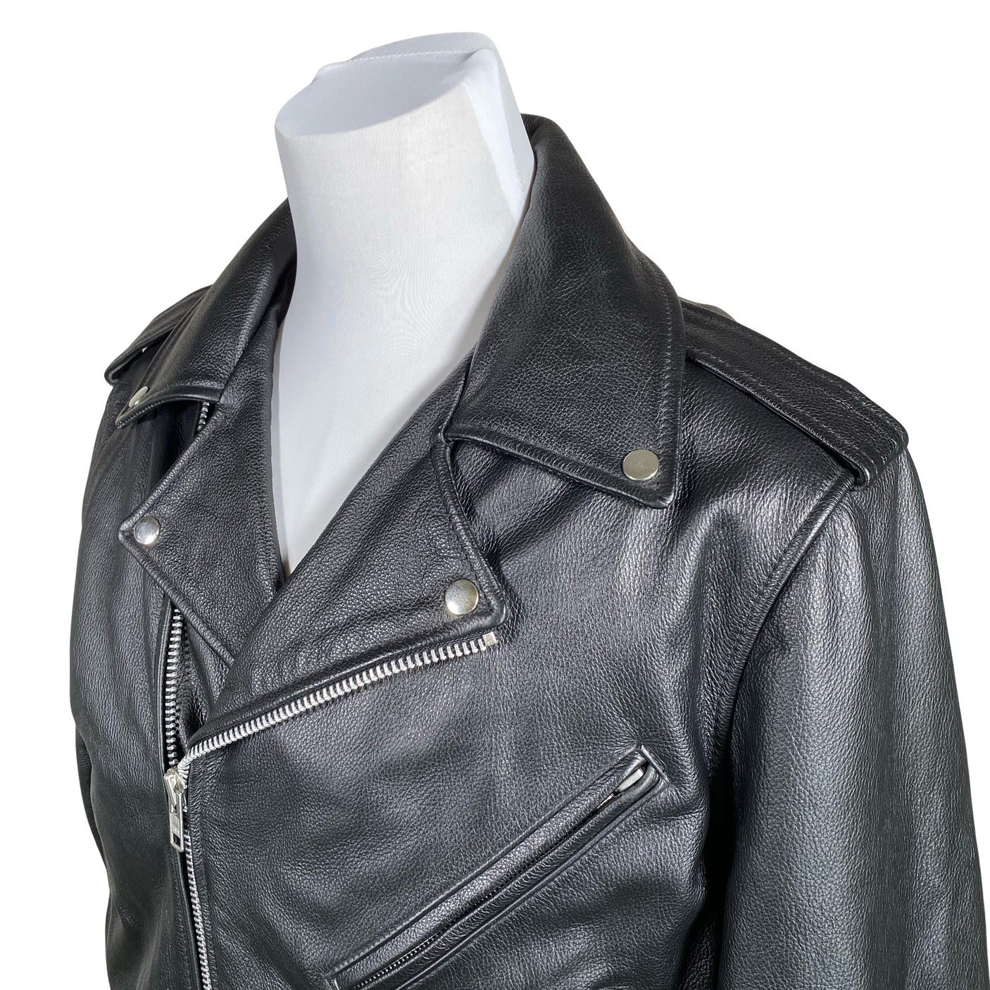 Unisex Highway1 - Leather jacket, size XXXXL - Black (3)