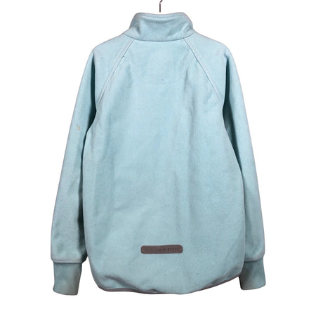 Unisex Polarn O. Pyret - Windfleece jacket, size 134 - 140 - Turquoise (2)
