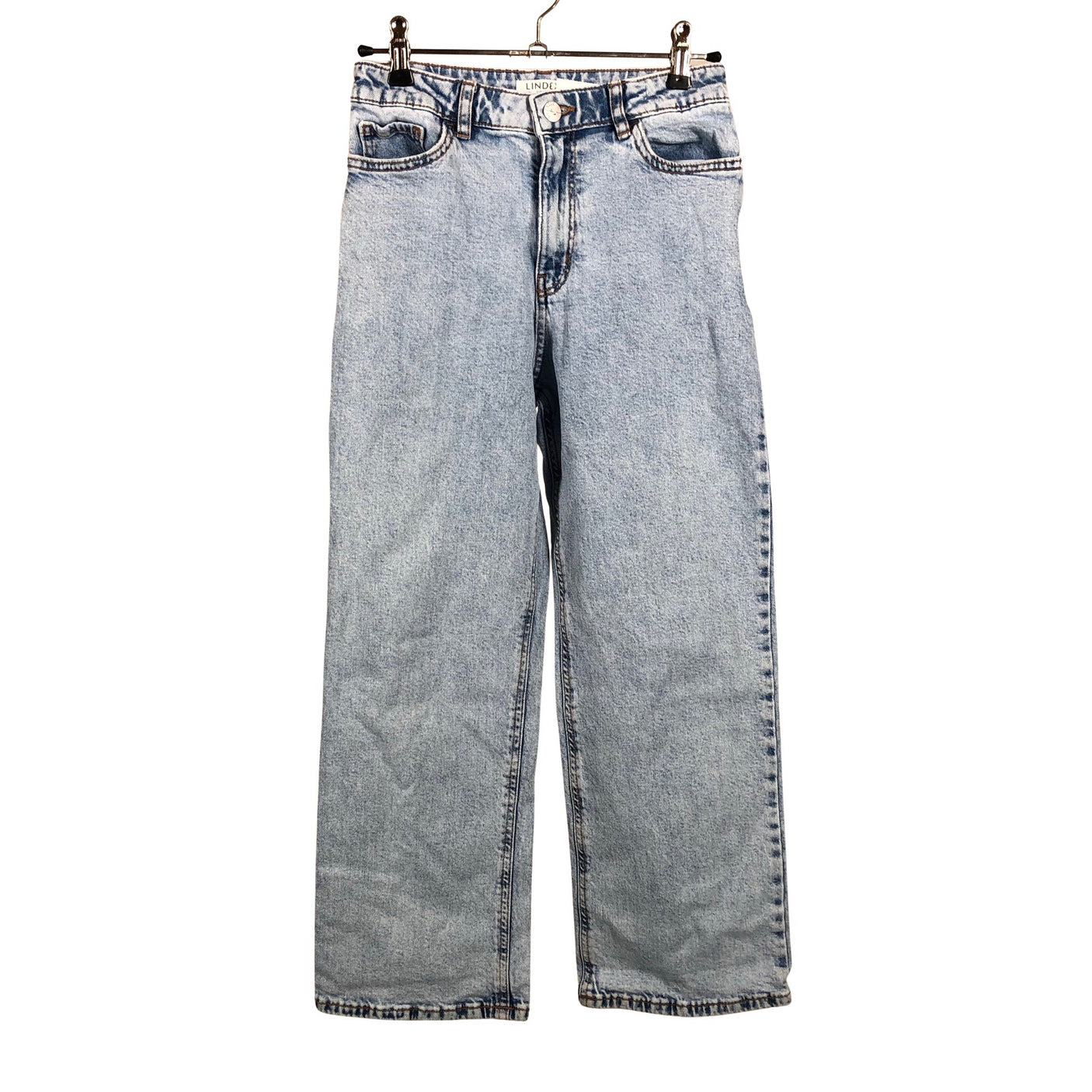 Unisex Lindex - Jeans, size 146 - 152 - Light blue (1)