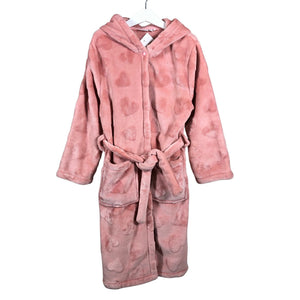 Unisex Name It - Bathrobe, size 122 - 128 - Light pink (1)